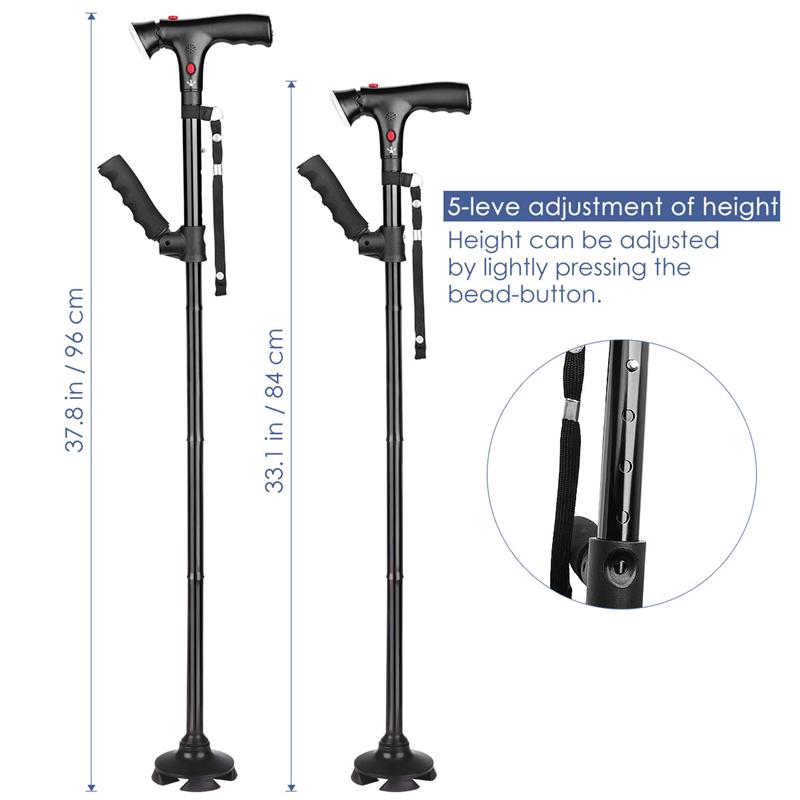 Collapsible Telescopic Folding Cane