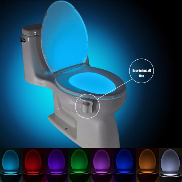 Smart Motion Sensor Toilet Night Light