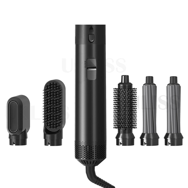 Multi Functional 5 In1 Hair Dryer Comb and Hair Straightener