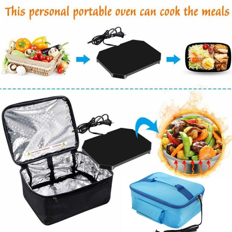 Mini Portable Electric Heating Bag for Lunches and Picnics!