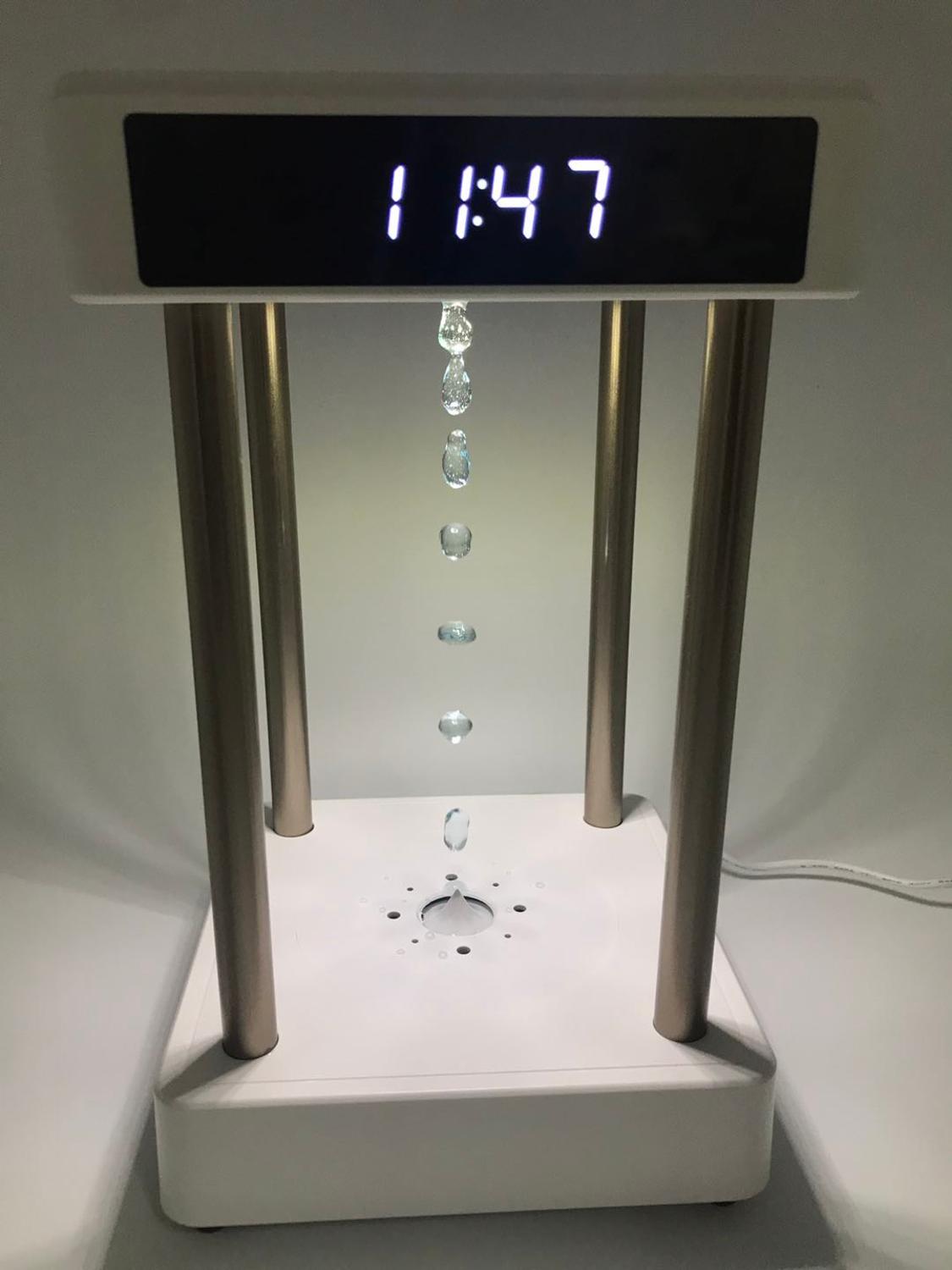 Anti Gravity Levitating Water Drops Time Hourglass