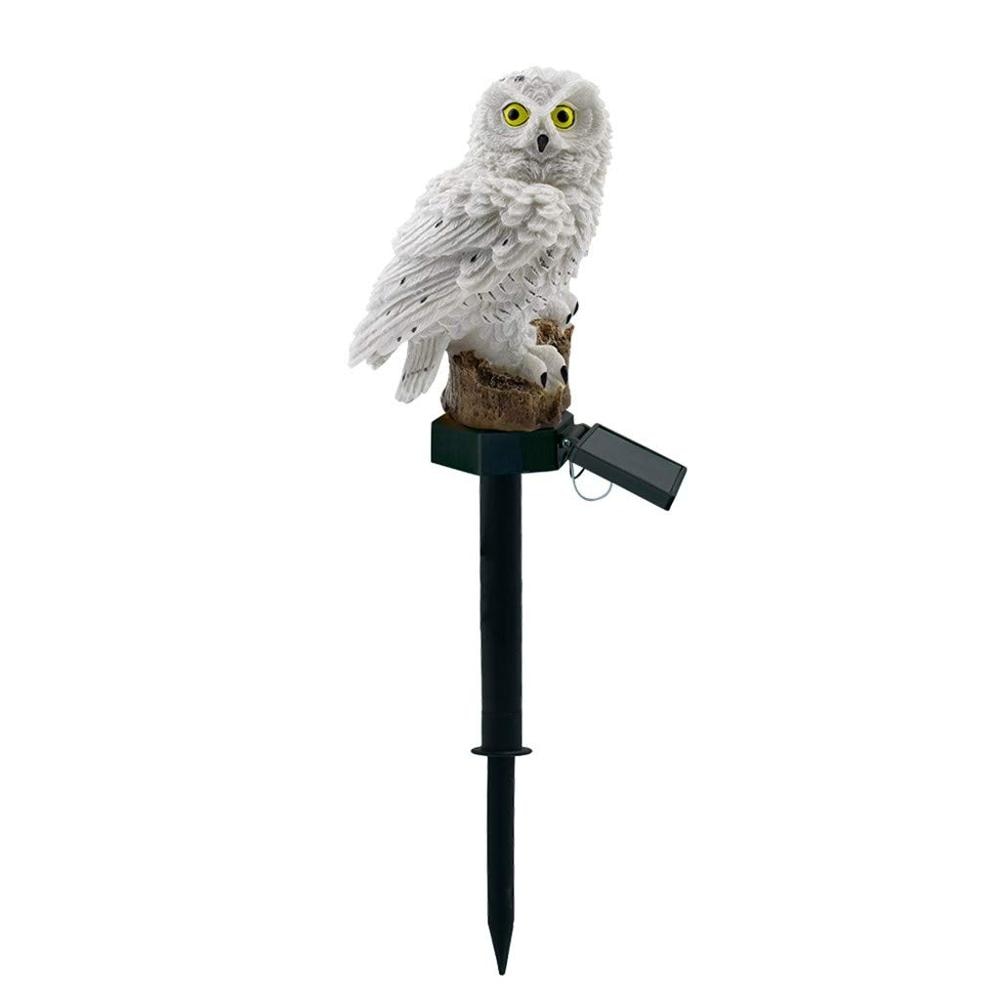 Solar Owl Shape Lawn Lamp