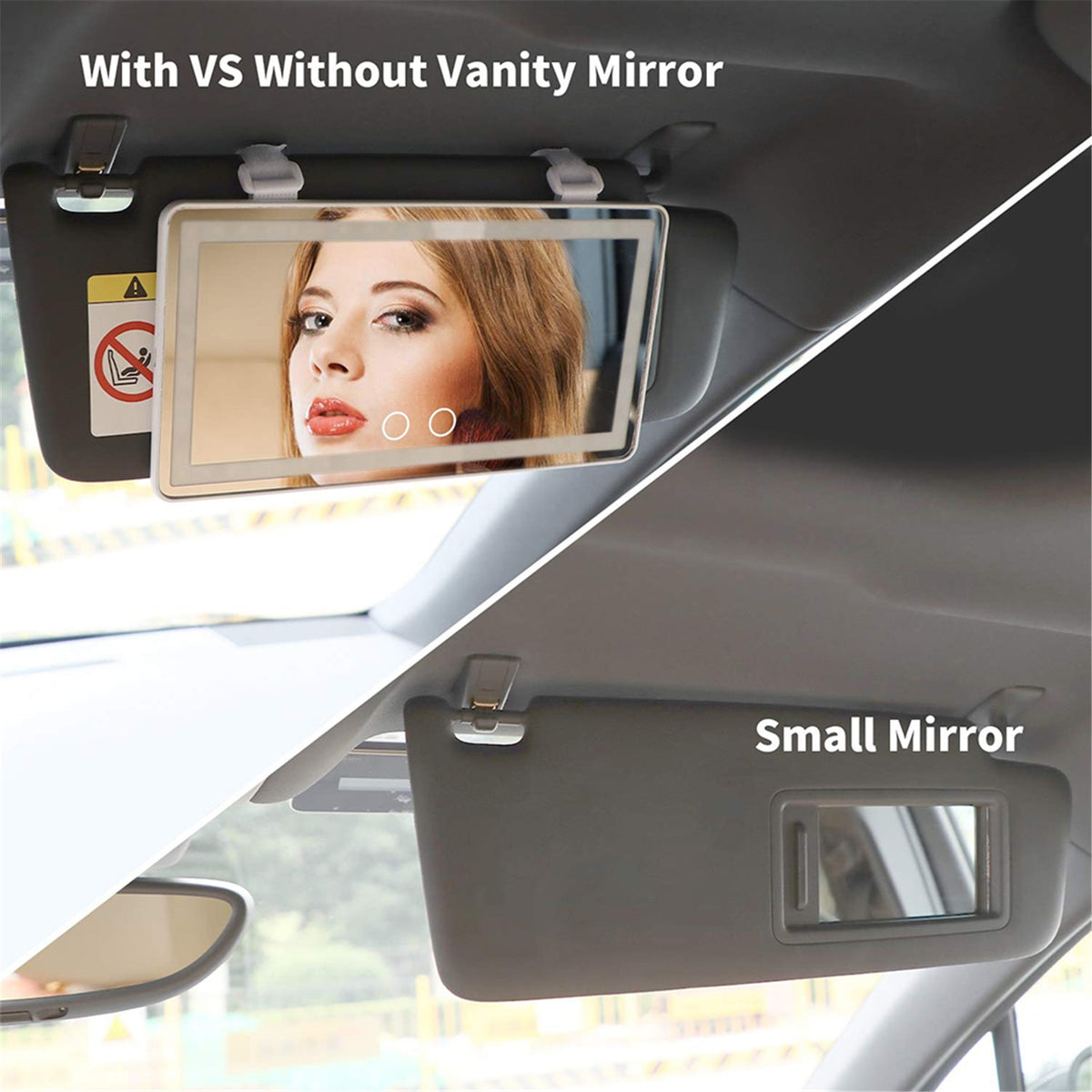 Universal Car Sun Visor Mirror