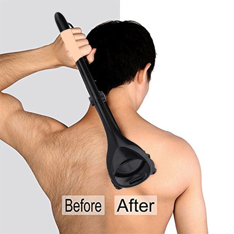 Men's Over Size Two Head Blade Back Hair Shaver Trimmer