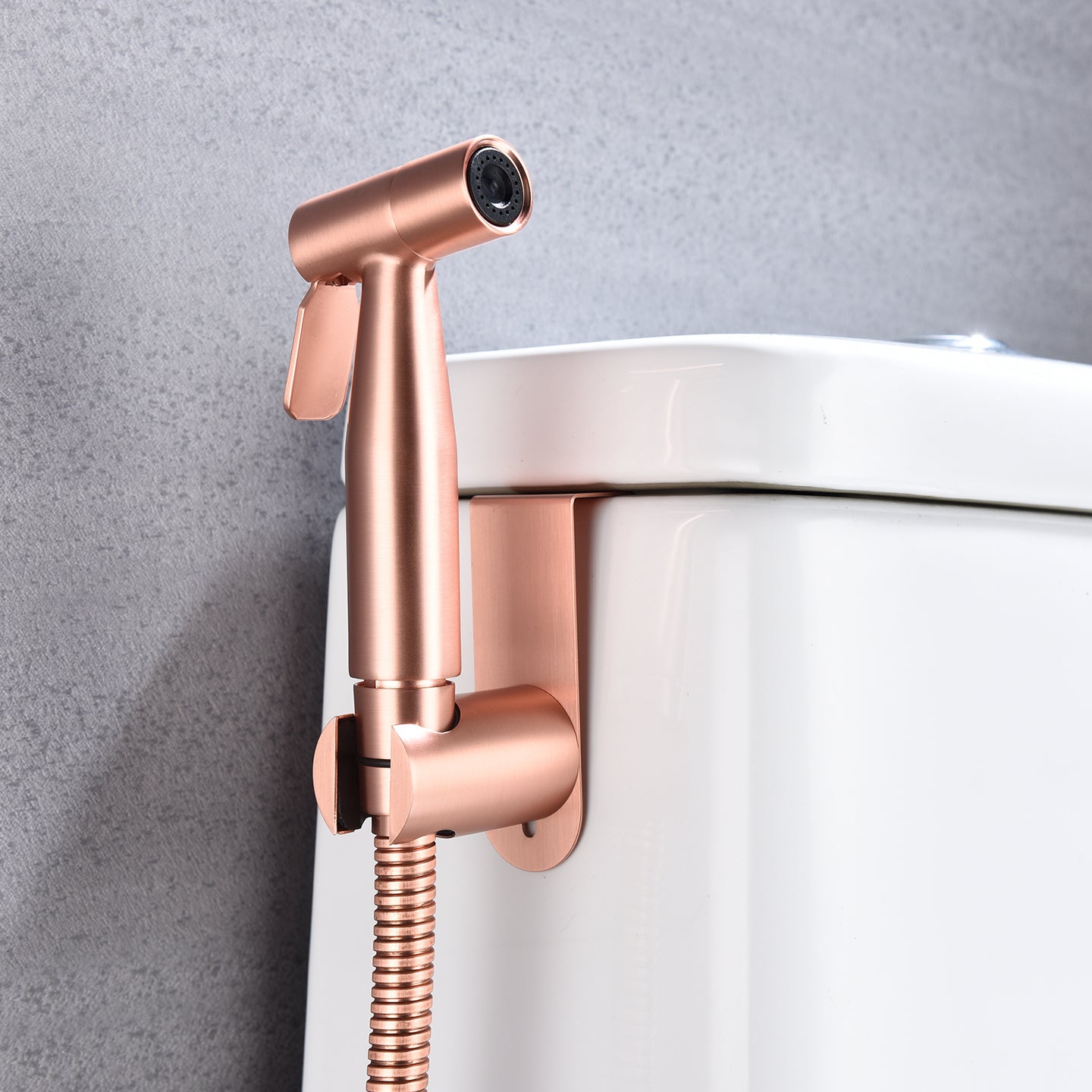 Bidet Sprayer for Toilet, Handheld Cloth Diaper Sprayer, Bathroom Sprayer Kit Spray Attachment with Hose, Stainless Steel Easy Install Great Water Pressure for Bathing Pets, Feminine Hygiene