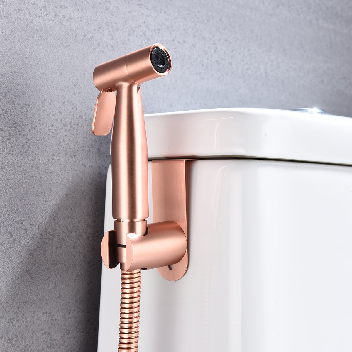 Bidet Sprayer for Toilet, Handheld Cloth Diaper Sprayer, Bathroom Sprayer Kit Spray Attachment with Hose, Stainless Steel Easy Install Great Water Pressure for Bathing Pets, Feminine Hygiene