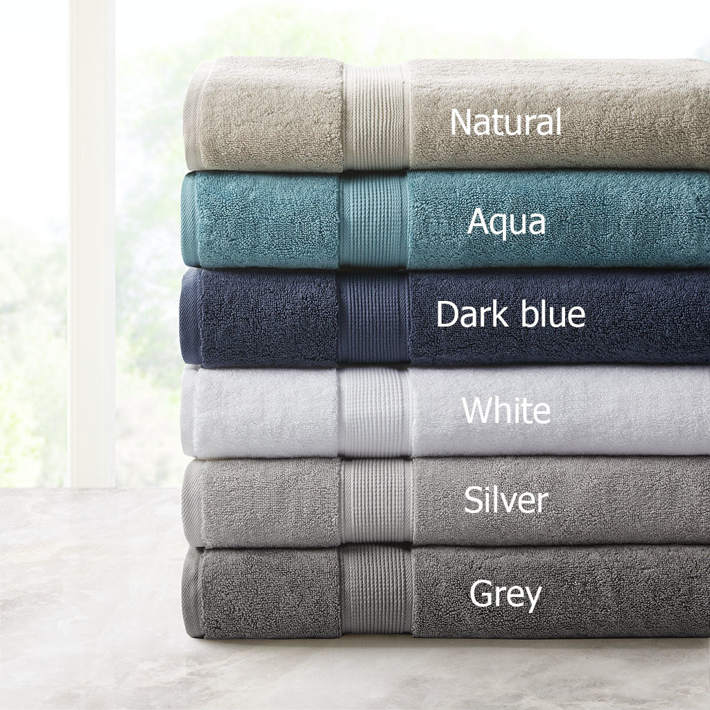 800gsm 100% Cotton Bath Sheet Antimicrobial 2 Piece Set