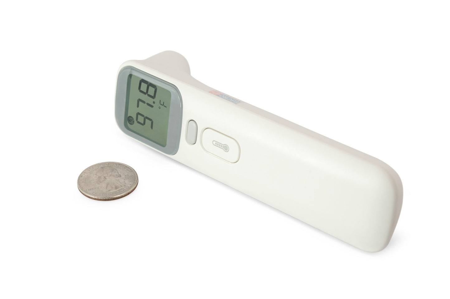 No Touch Forehead Digital Thermometer TOUCHLESS BABIES KIDS - White