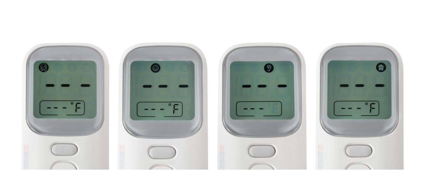 No Touch Forehead Digital Thermometer TOUCHLESS BABIES KIDS - White