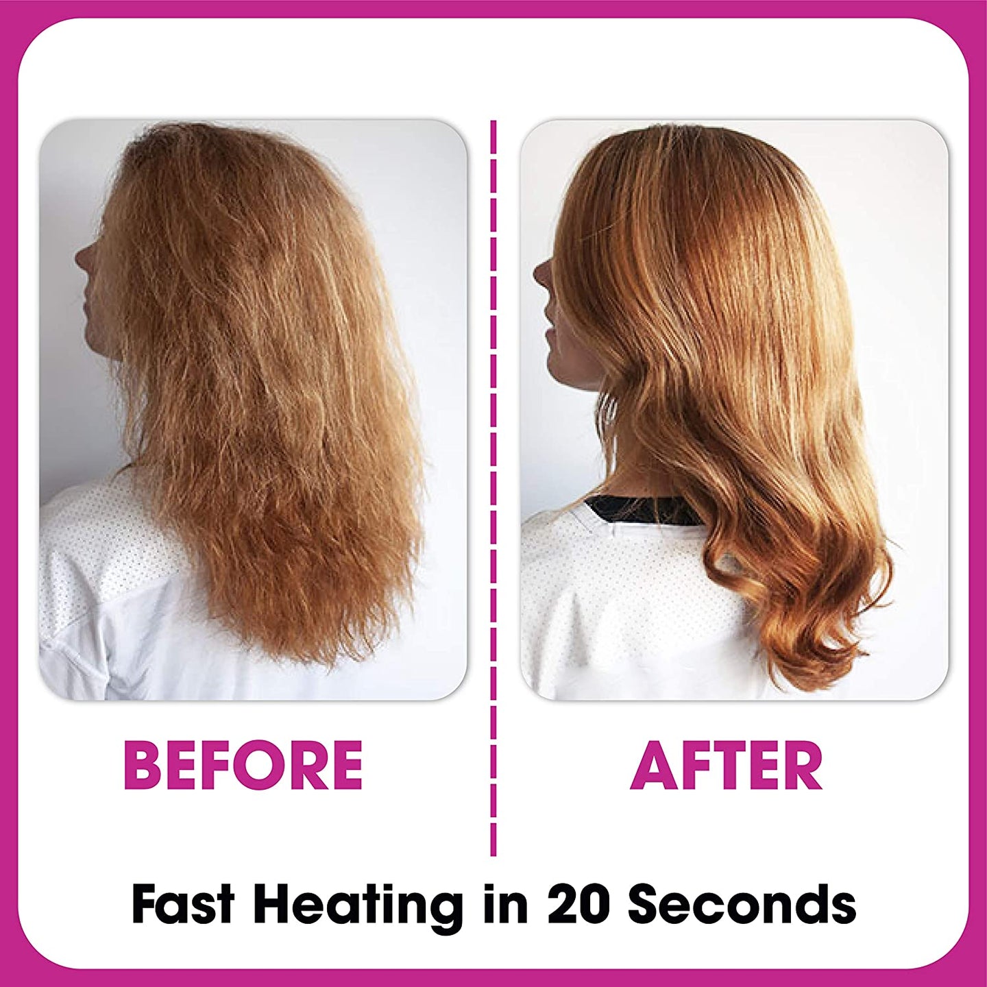Salon-Grade Curly Hair Straightener