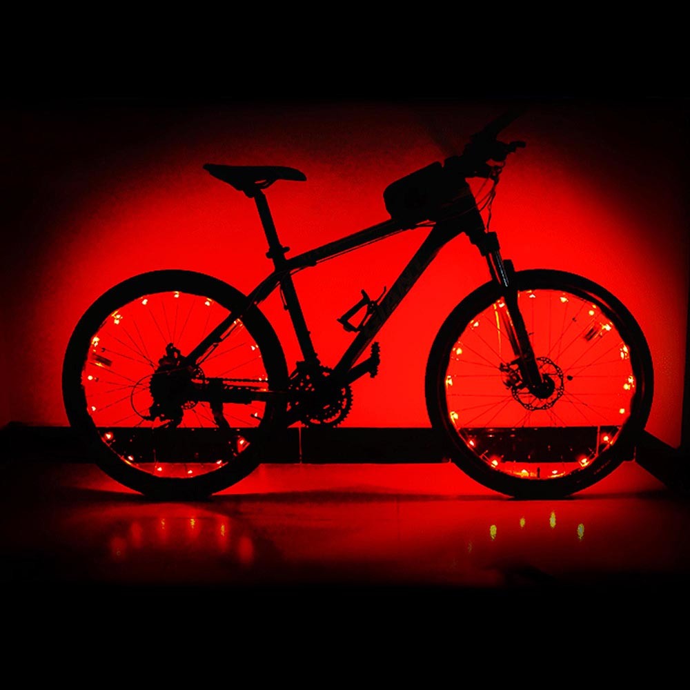Bike Wheel Light red