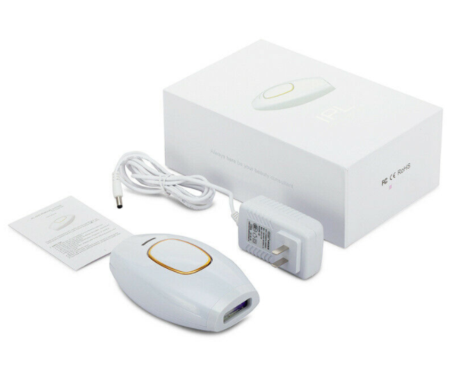 Portable Home Laser Hair Removal System - 300,000 Flash Capacity Gives You a Full Body Treatment