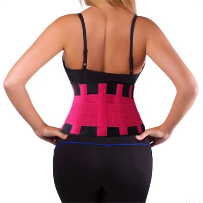 Adjustable Waist Trainer, High-Grade Neoprene, Lumbar Back Support Belt for Thinning, Posture and Body Shaping -