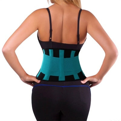 Adjustable Waist Trainer, High-Grade Neoprene, Lumbar Back Support Belt for Thinning, Posture and Body Shaping -