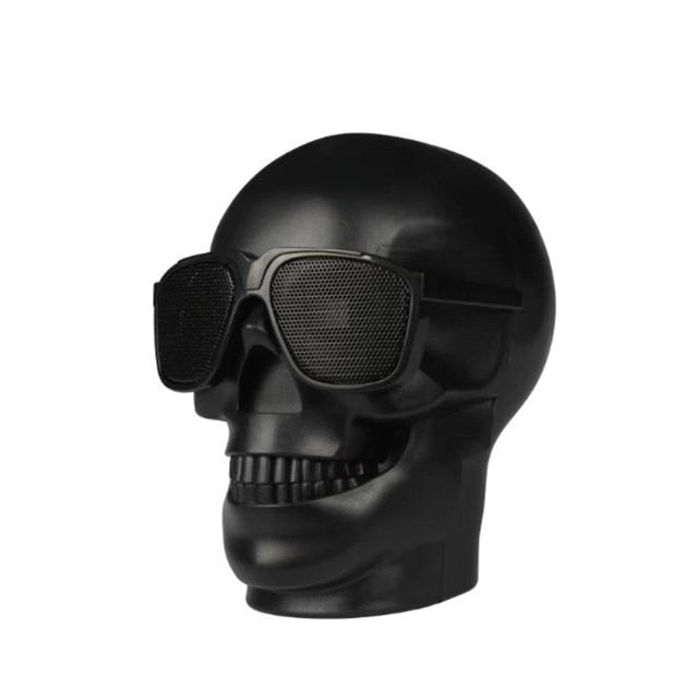 Skull Wireless Portable Bluetooth Speaker, High Performance, Great Sound. Perfect Gift for Boyfriend!