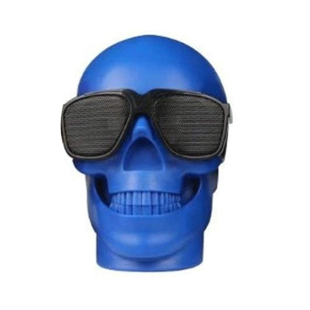 Skull Wireless Portable Bluetooth Speaker, High Performance, Great Sound. Perfect Gift for Boyfriend!