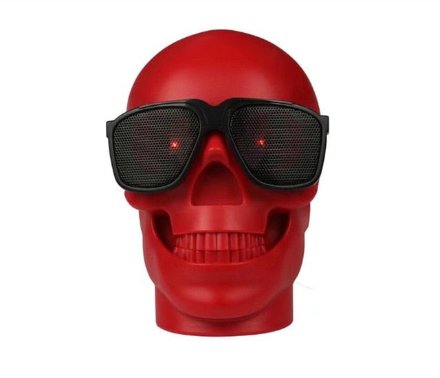 Skull Wireless Portable Bluetooth Speaker, High Performance, Great Sound. Perfect Gift for Boyfriend!